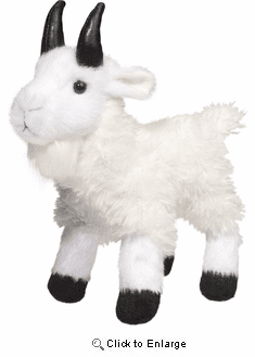 "Maggie" Mountain Goat Plush 9" by Douglas Toy