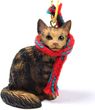 Maine Coon Cat Tiny One Christmas Ornament Brown