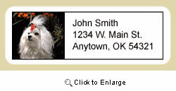 Maltese Address Labels