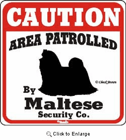 Maltese Caution Sign