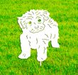 Maltese Garden Stake