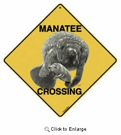 Manatee Sign