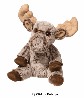 "Marshall" Moose Pudgie, Small 8" Plush by Douglas Toy