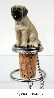 Mastiff Bottle Stopper