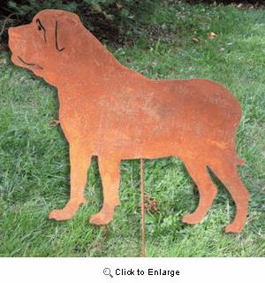 Mastiff Garden Stake