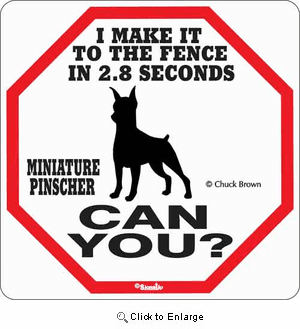 Min Pin 2.8 Seconds Sign