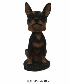 Minature Pincher Bobblehead