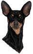 Miniature Pinscher Decal Window Sticker