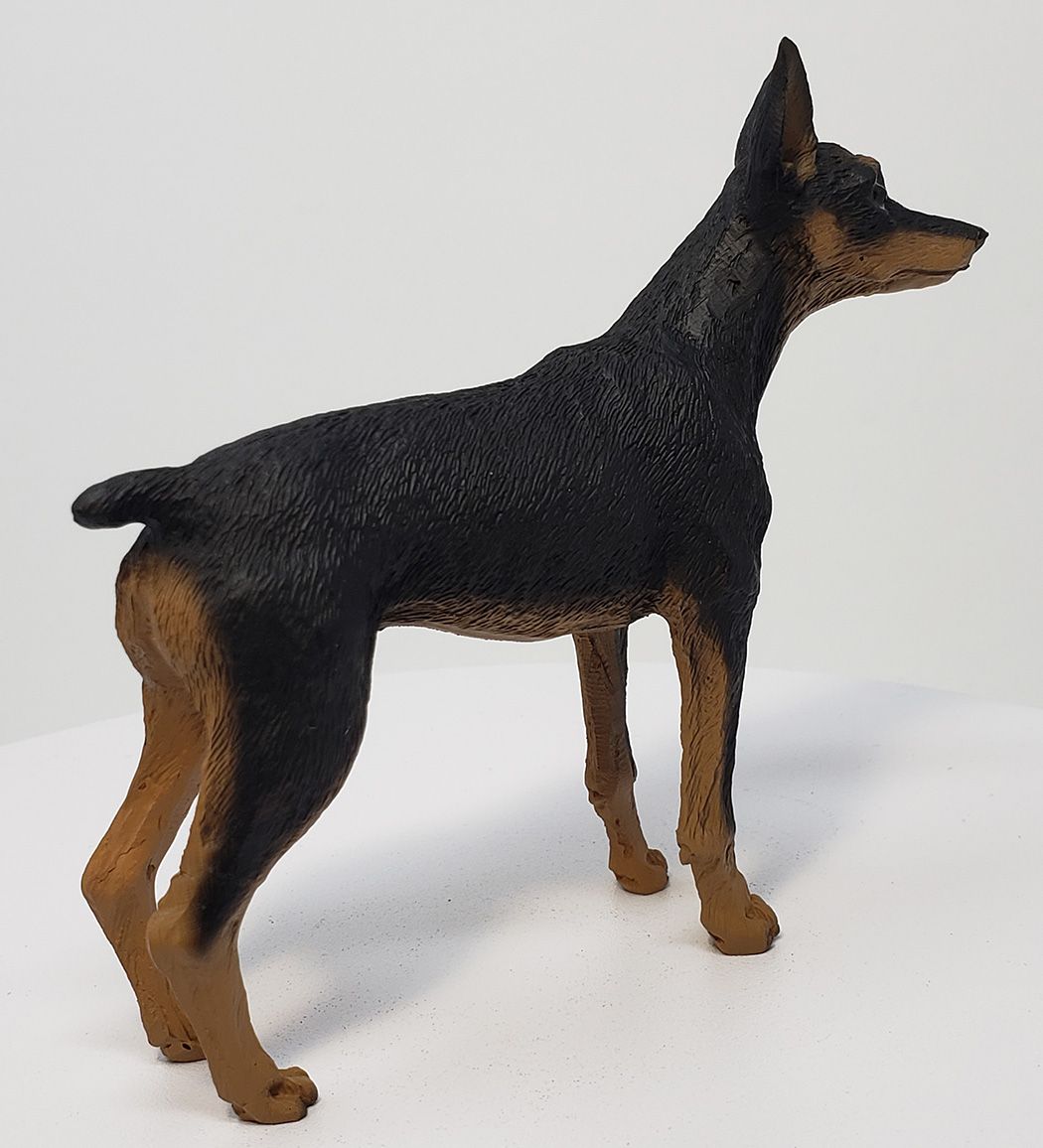 Miniature Pinscher Figurine, Figurines, Miniature Pinscher Gifts
