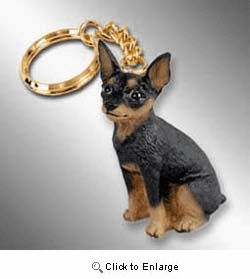Miniature Pinscher Keychain