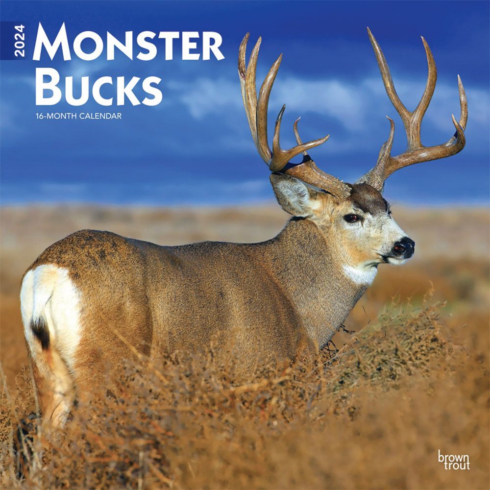 2024 Monster Bucks Calendar