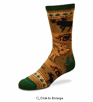 Moose Eyes Socks