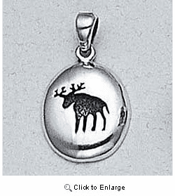 Moose Pendant