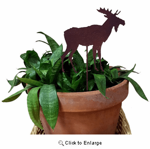 Moose Plant Stake