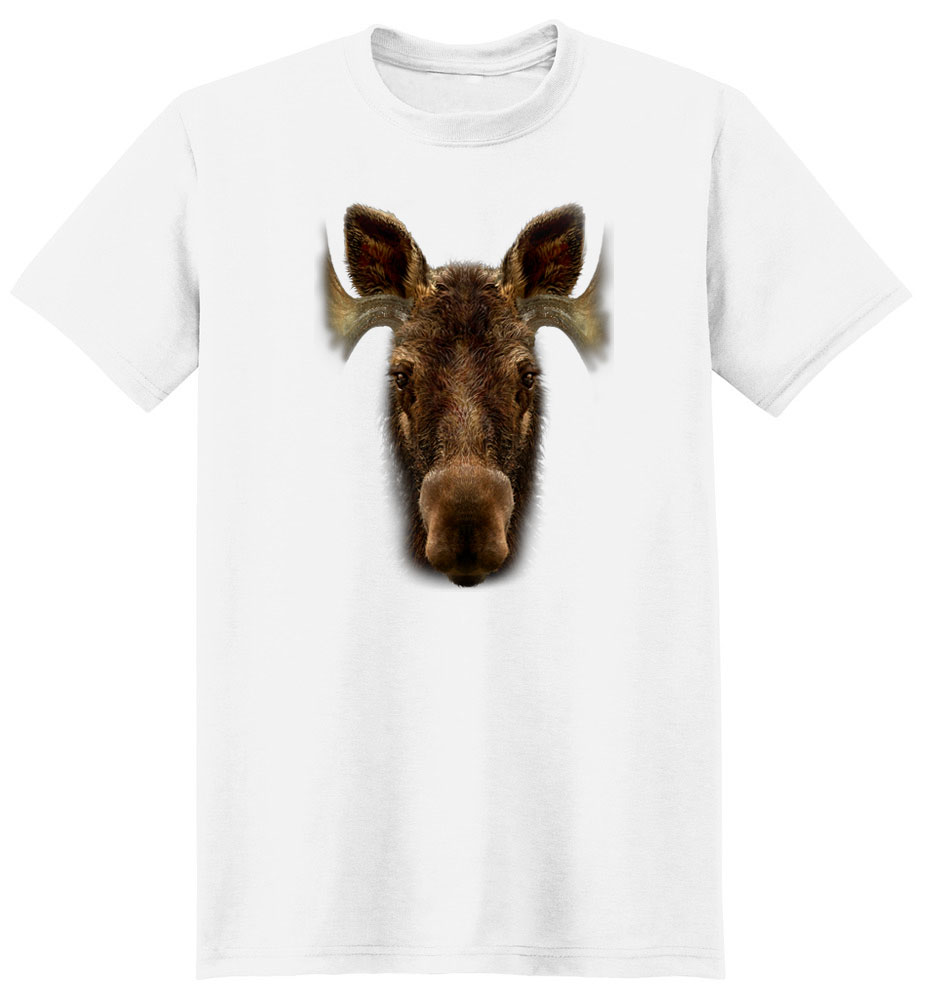 Moose T Shirt Full Face