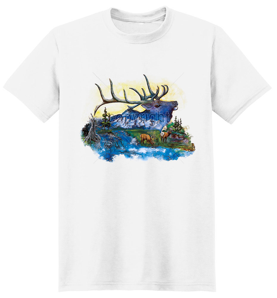 Moose T Shirt Roaming The Land