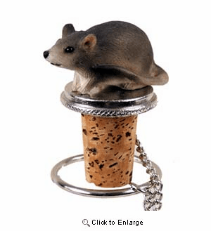 Mouse Bottle Stopper