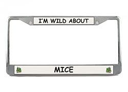 Mouse License Plate Frame