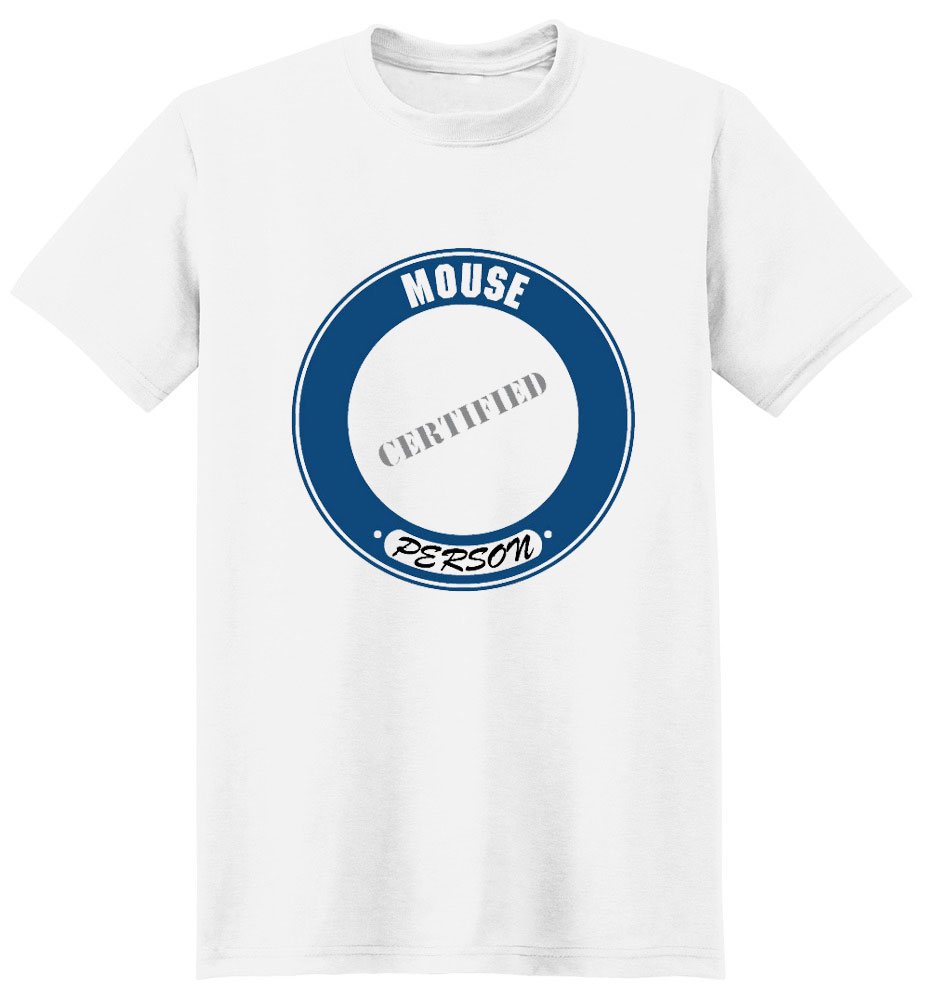 Mouse T-Shirt - Certified Person