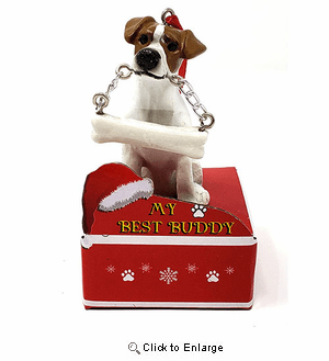 My Best Buddy Jack Russell Christmas Ornament