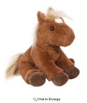 "Nellie" Soft Brown Horse Plush by Douglas Toy
