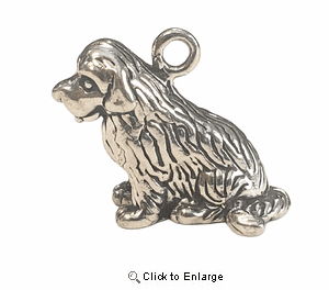 Newfoundland Sterling Silver Charm