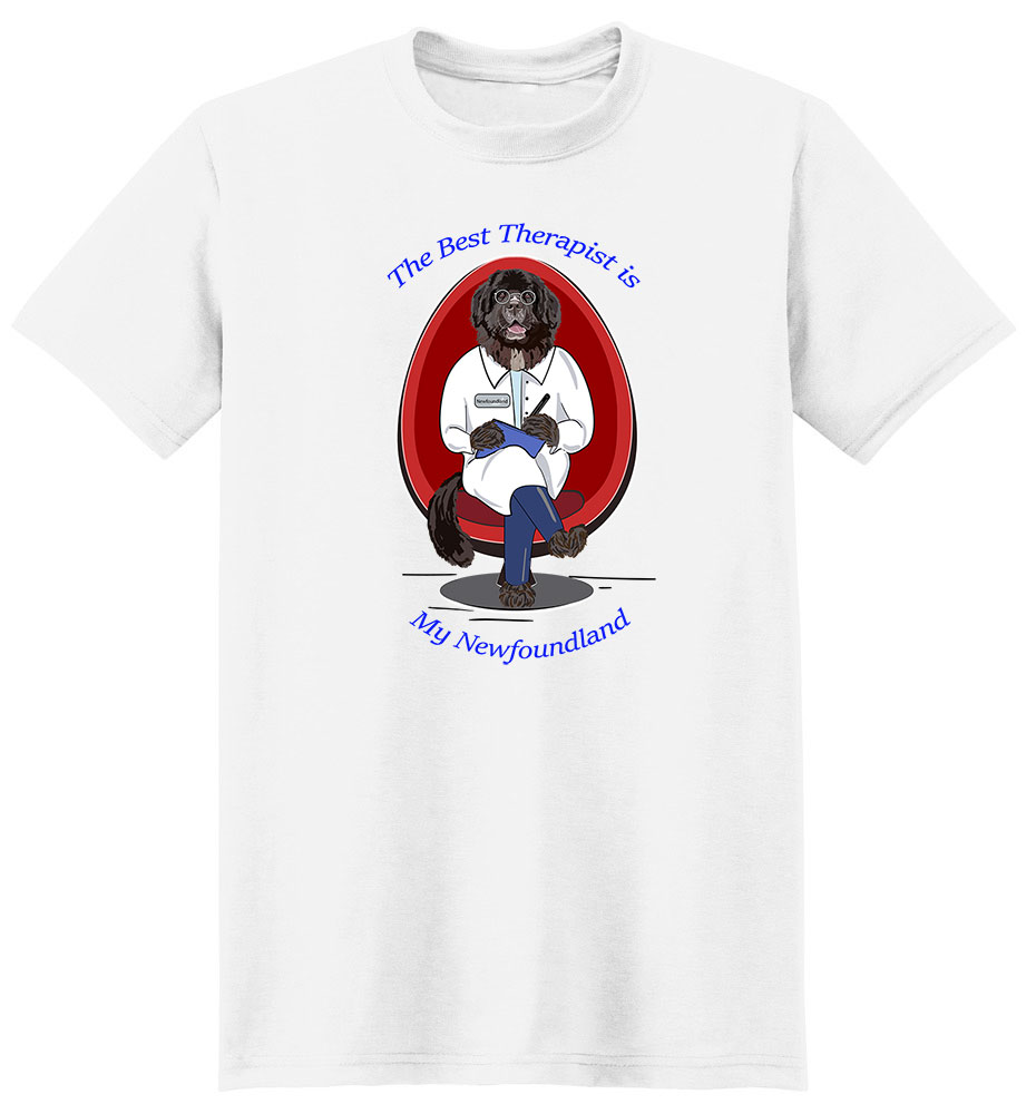 Newfoundland T Shirt Best Therapist
