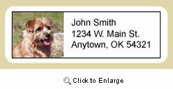 Norfolk Terrier Address Labels