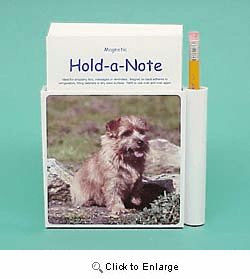 Norfolk Terrier Hold-a-Note