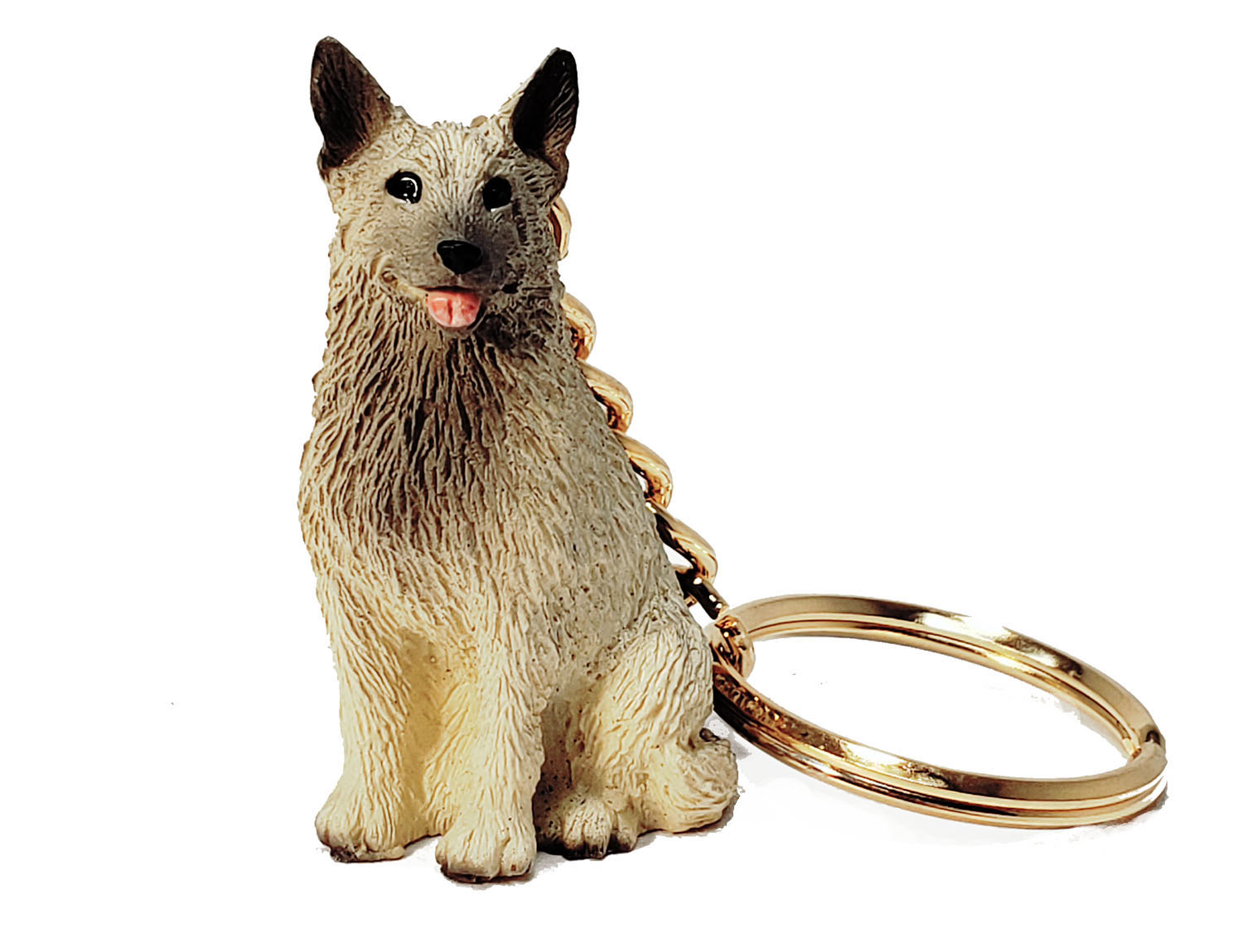 Norwegian Elkhound Keychain