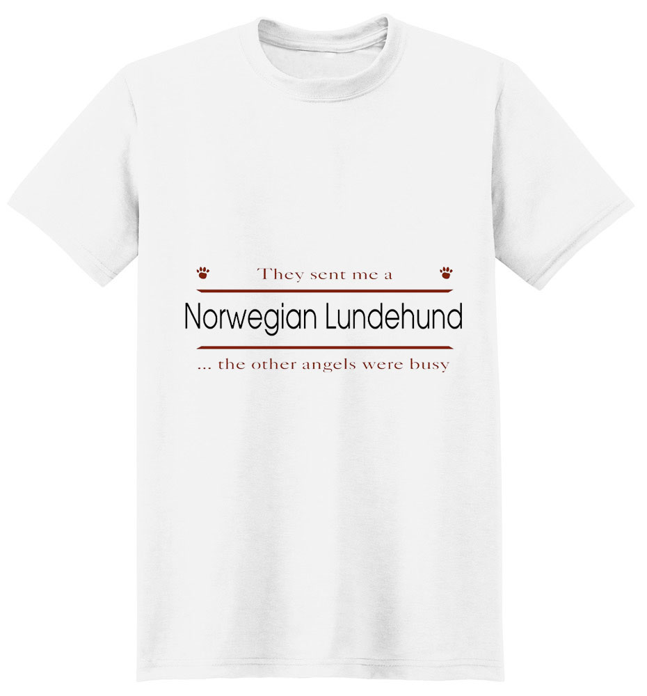 Norwegian Lundehund T-Shirt - Other Angels