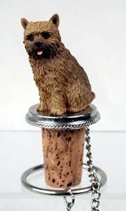 Norwich Terrier Bottle Stopper