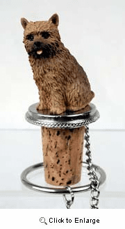 Norwich Terrier Bottle Stopper