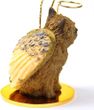 Norwich Terrier Christmas Ornament Angel