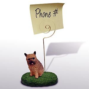 Norwich Terrier Note Holder