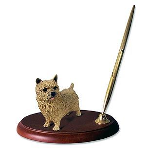 Norwich Terrier Pen Holder