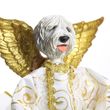 Old English Sheepdog Angel Christmas Tree Topper