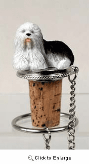 Old English Sheepdog Bottle Stopper