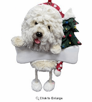 Old English Sheepdog Christmas Tree Ornament - Personalize