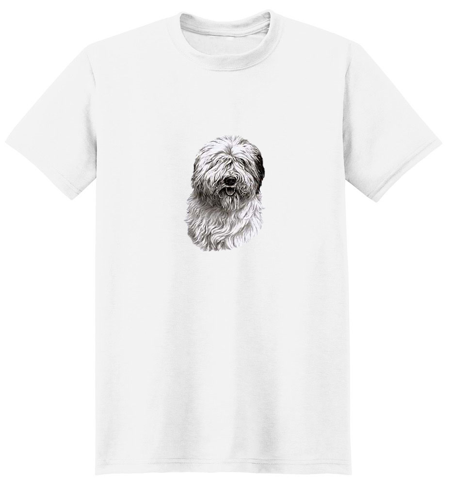 Old English Sheepdog T-Shirt - Eye Catching Detail