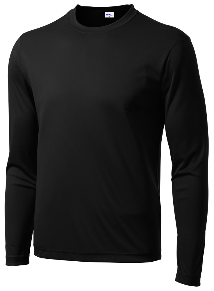 Opna Men's Long Sleeve Moisture Wicking Shirt     