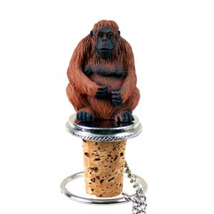 Orangutan Bottle Stopper