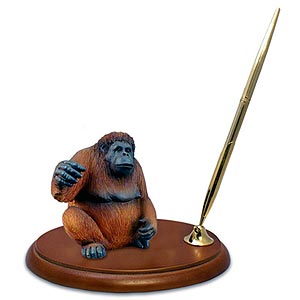 Orangutan Pen Holder