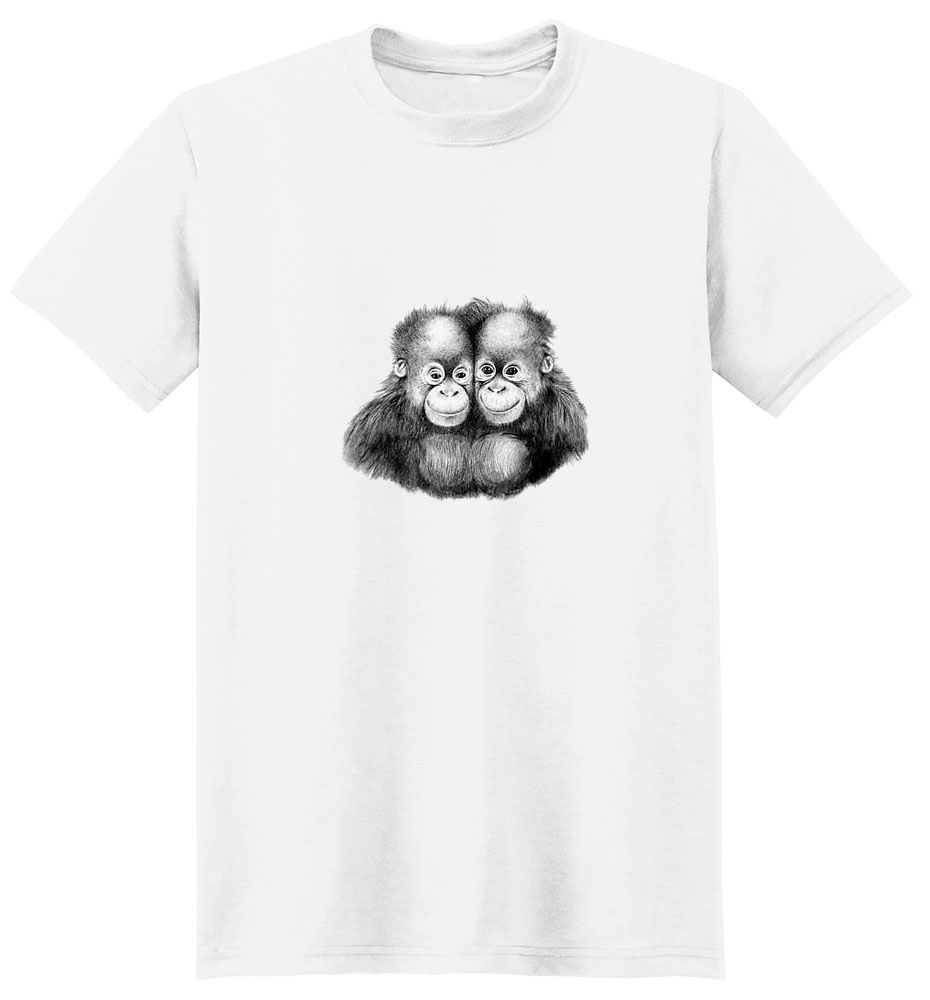 Orangutan T-Shirt - Twins