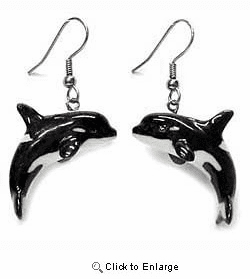 Orca Earrings True to Life