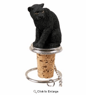 Panther Bottle Stopper