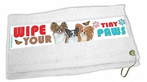 Papillon Paw Wipe Towel