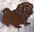 Pekingese Garden Stake
