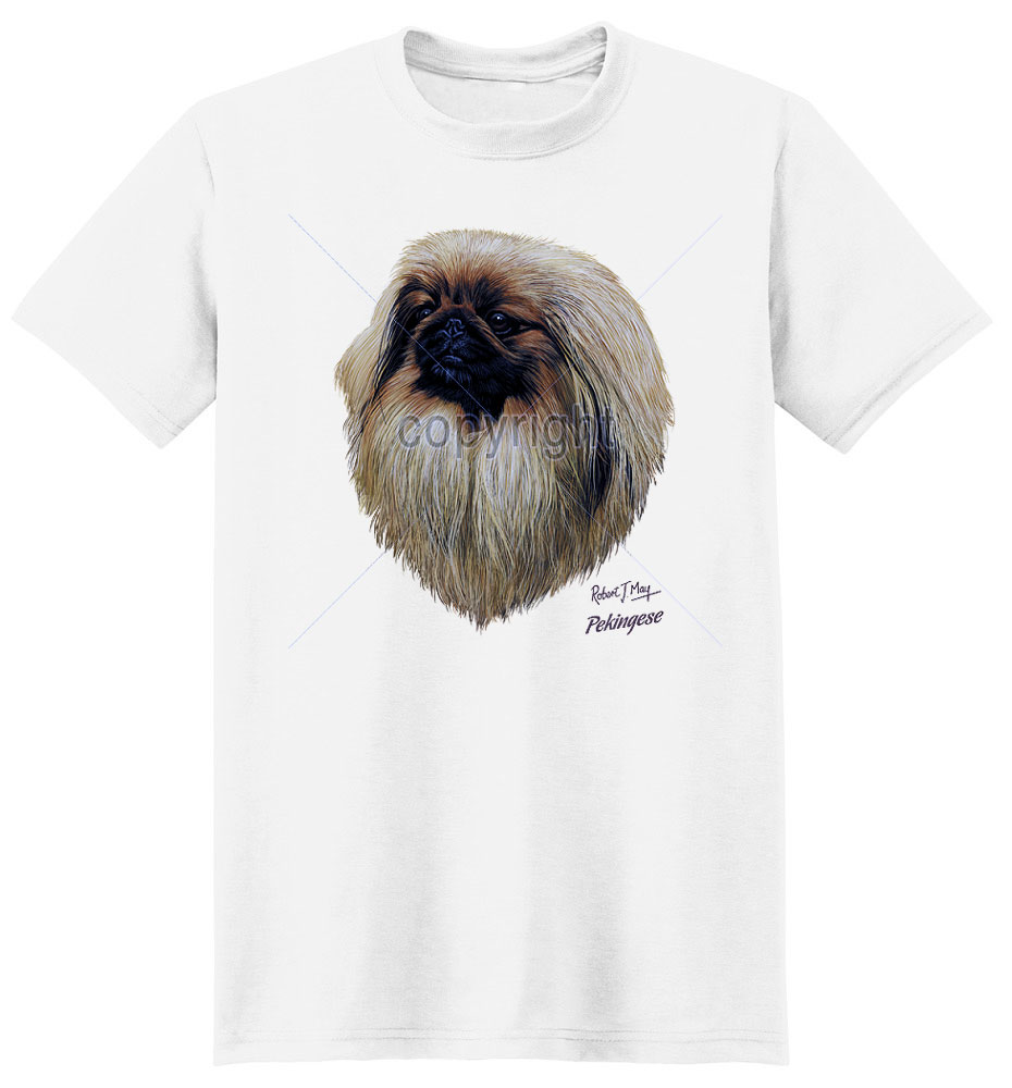 Pekingese T Shirt by Robert May