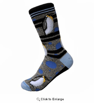 Penguin Bubbles Socks